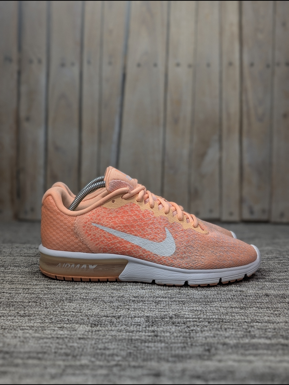 Nike Air Max Sequent 2 in the Sunset Glow/White in Size 11 Women